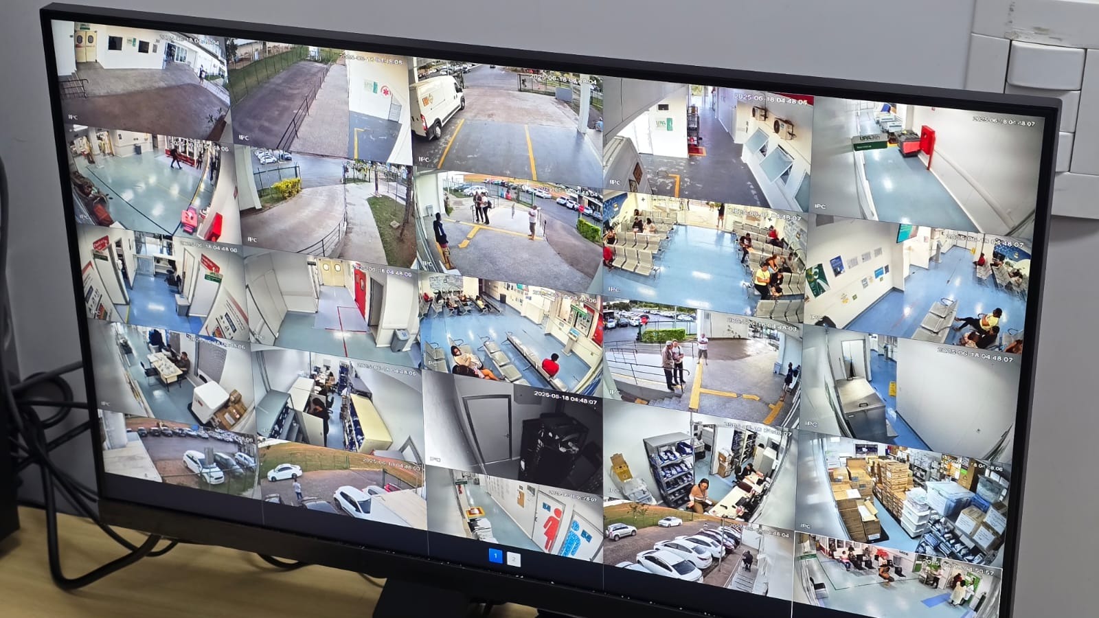UPAs do DF recebem câmeras de vigilância em medida para reforçar segurança