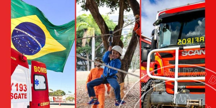 CBMDF marca presença na Semana da Pátria com exposição e desfile