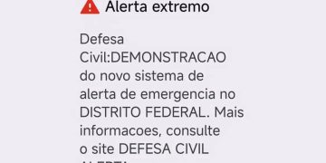 Defesa Civil testa novo sistema de alerta de desastres em celulares no DF e em três estados