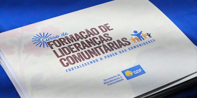 DF abre inscrições para curso gratuito de formação de lideranças comunitárias