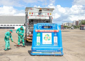 Após o Carnaval, ação do SLU recolhe 29 toneladas e restaura espaços públicos