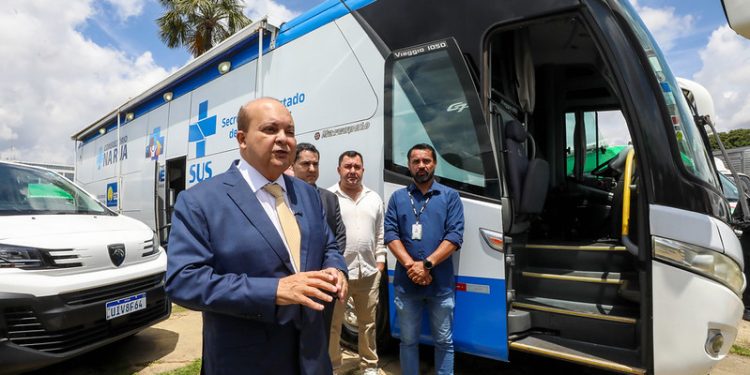 Ibaneis amplia estrutura da Saúde com 56 veículos e investimento de R$ 28 milhões