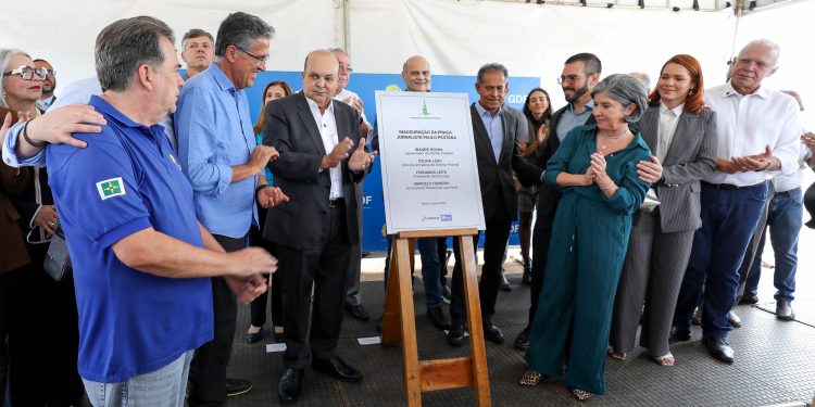 GDF entrega praça no Lago Norte e presta homenagem a Paulo Pestana