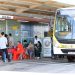 Trabalhadores são atendidos em ação de saúde no terminal de Santa Maria