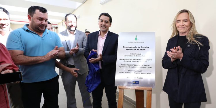 Após reforma completa, Celina Leão reinaugura cozinha hospitalar do Hran
