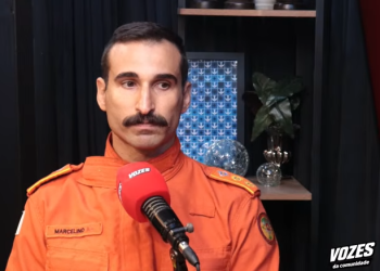 Combate a incêndios no DF: Tenente-Coronel Marcelino traz orientações no Vozes da Comunidade