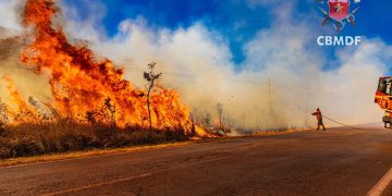 Bombeiros do DF orientam população sobre cuidados durante período de seca