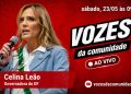 Celina Leão volta ao Vozes da Comunidade