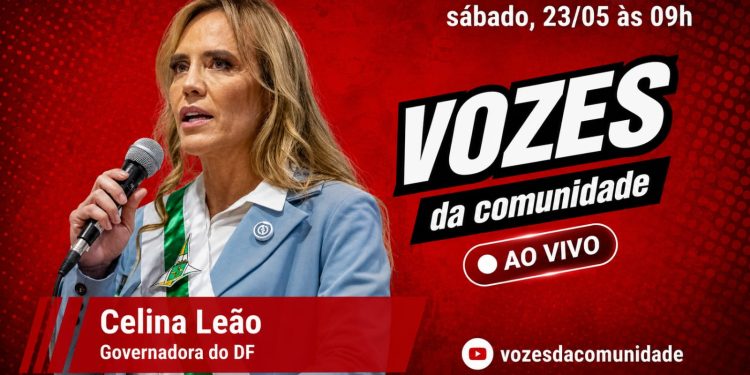 Celina Leão volta ao Vozes da Comunidade