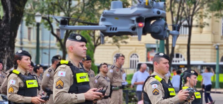 PM de Minas cria pelotão com drones e reconhecimento facial para reforçar combate ao crime