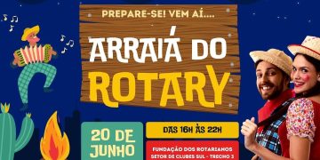 Vem aí o Arraiá do Rotary 2026: sábado de muita fogueira, música e diversão para toda a família