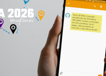 Minas envia alerta por SMS a 1 milhão de motoristas com IPVA 2026 em atraso