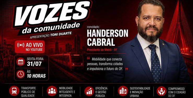 Presidente do Metrô-DF detalha projetos de expansão e modernização da rede