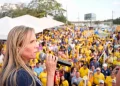 Celina reforça presença nas regiões e participa de grandes atos de campanha no DF