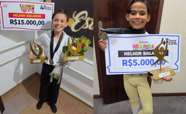 DF conquista destaque no maior festival de dança do mundo com dupla de adolescentes