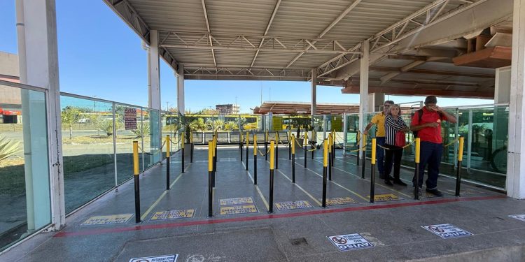 Santa Maria e Gama mudam esquema de filas para passageiros prioritários