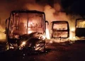 Incêndio atinge garagem em Montes Claros e destrói cinco veículos