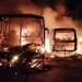 Incêndio atinge garagem em Montes Claros e destrói cinco veículos