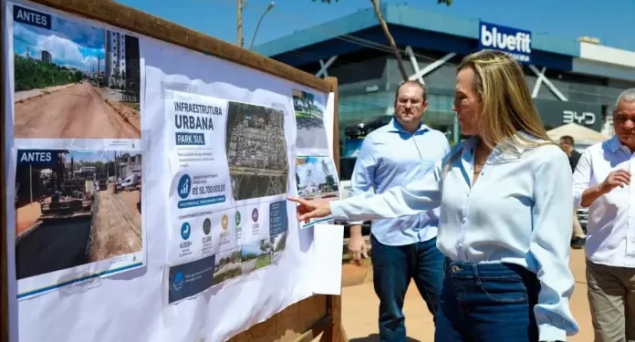 Celina combina propostas de governo com agenda de obras pelo Distrito Federal