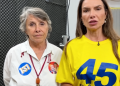 Imagem não pede legenda: o erro de Paula Belmonte na véspera da eleição